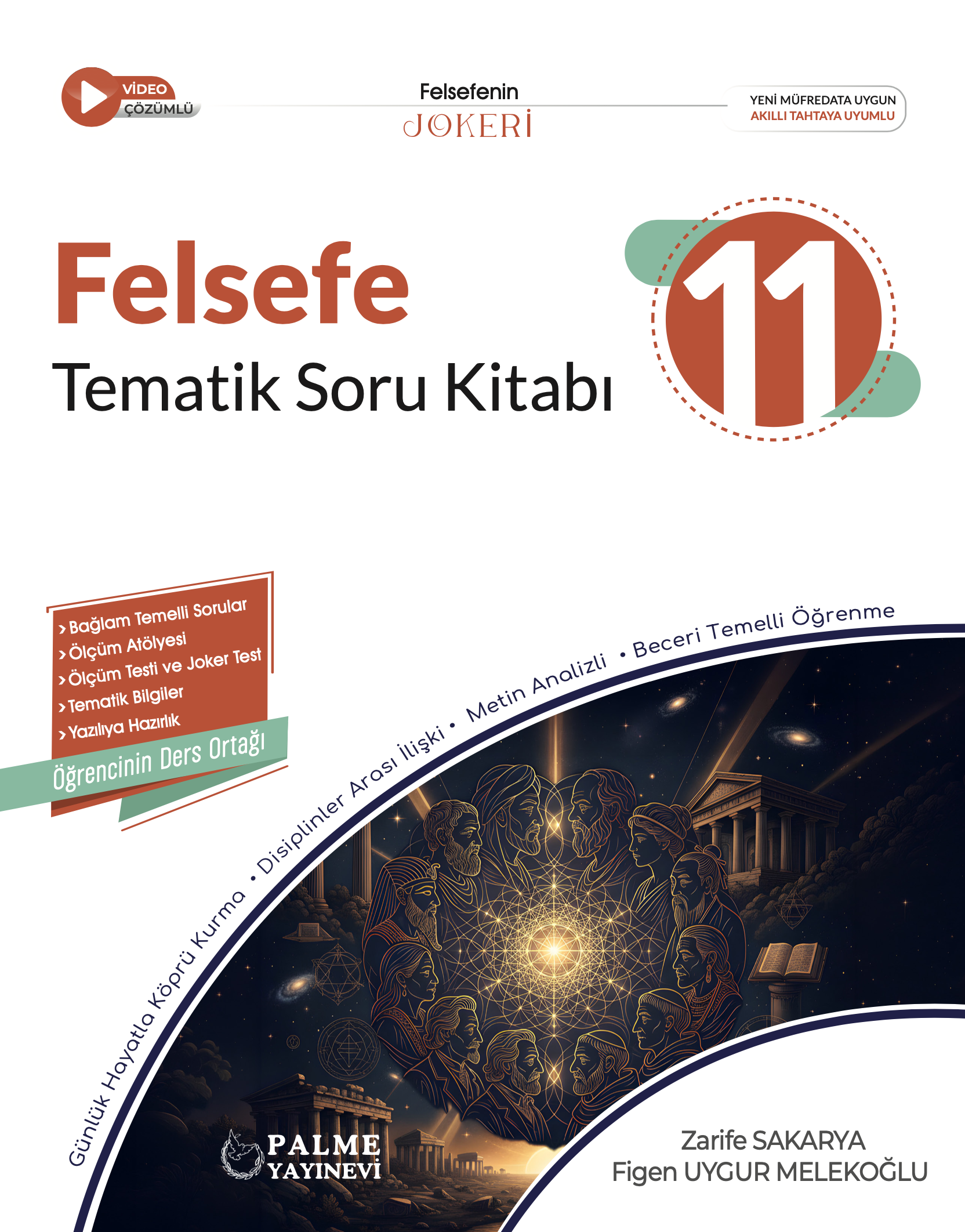 11. Sınıf Joker Felsefe Tematik Soru Kitabı kapak görseli